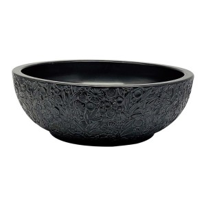 Siyah Motifli Seramik Lavabo