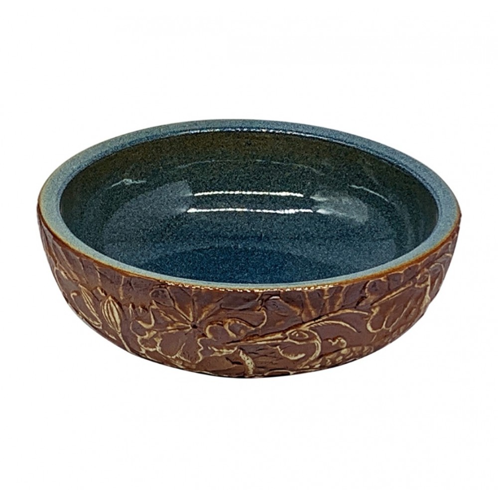 Kahverengi - Siyah Motifli Seramik Lavabo Kahverengi - Siyah Motifli Seramik Lavabo