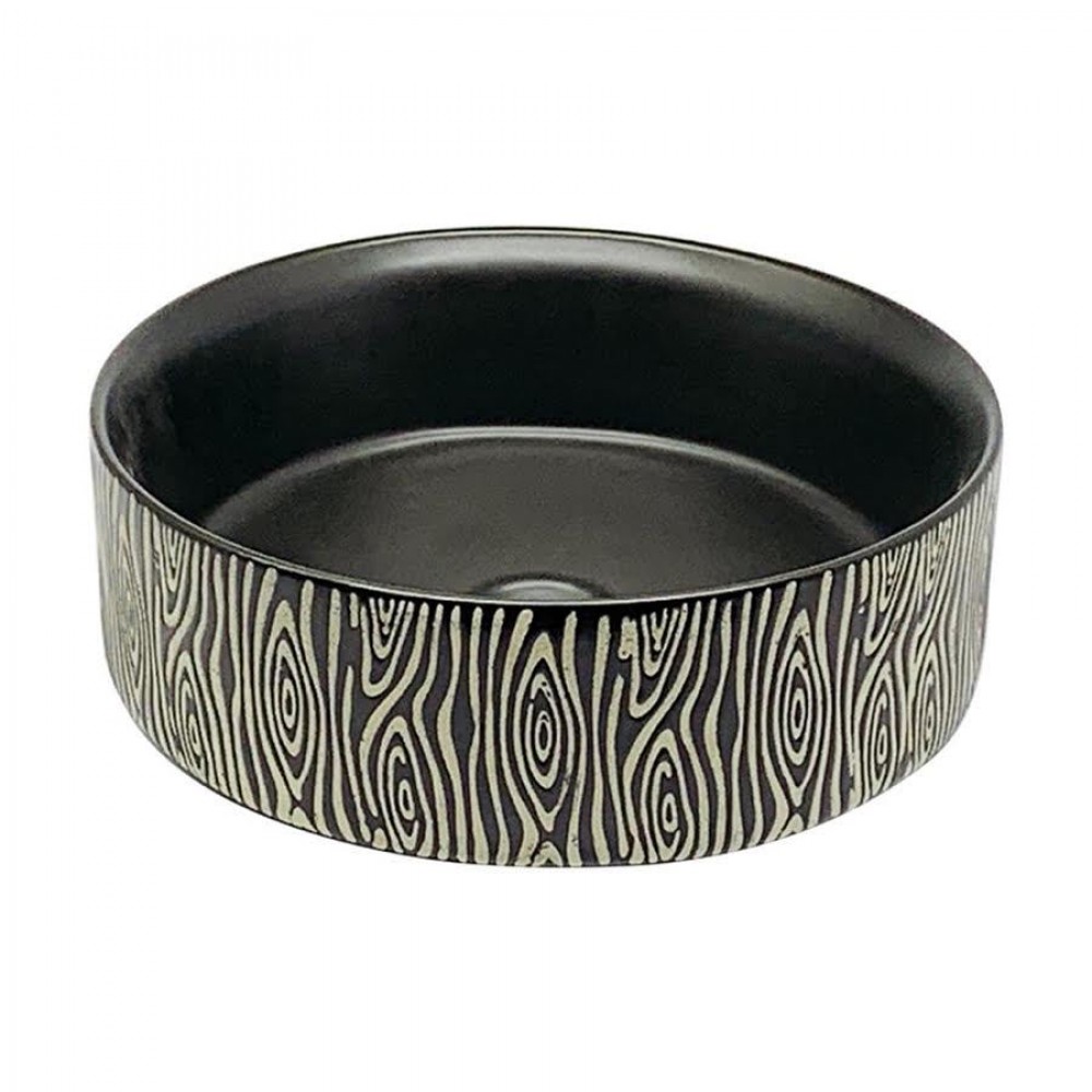 Siyah Zebra Seramik Lavabo Siyah Zebra Seramik Lavabo