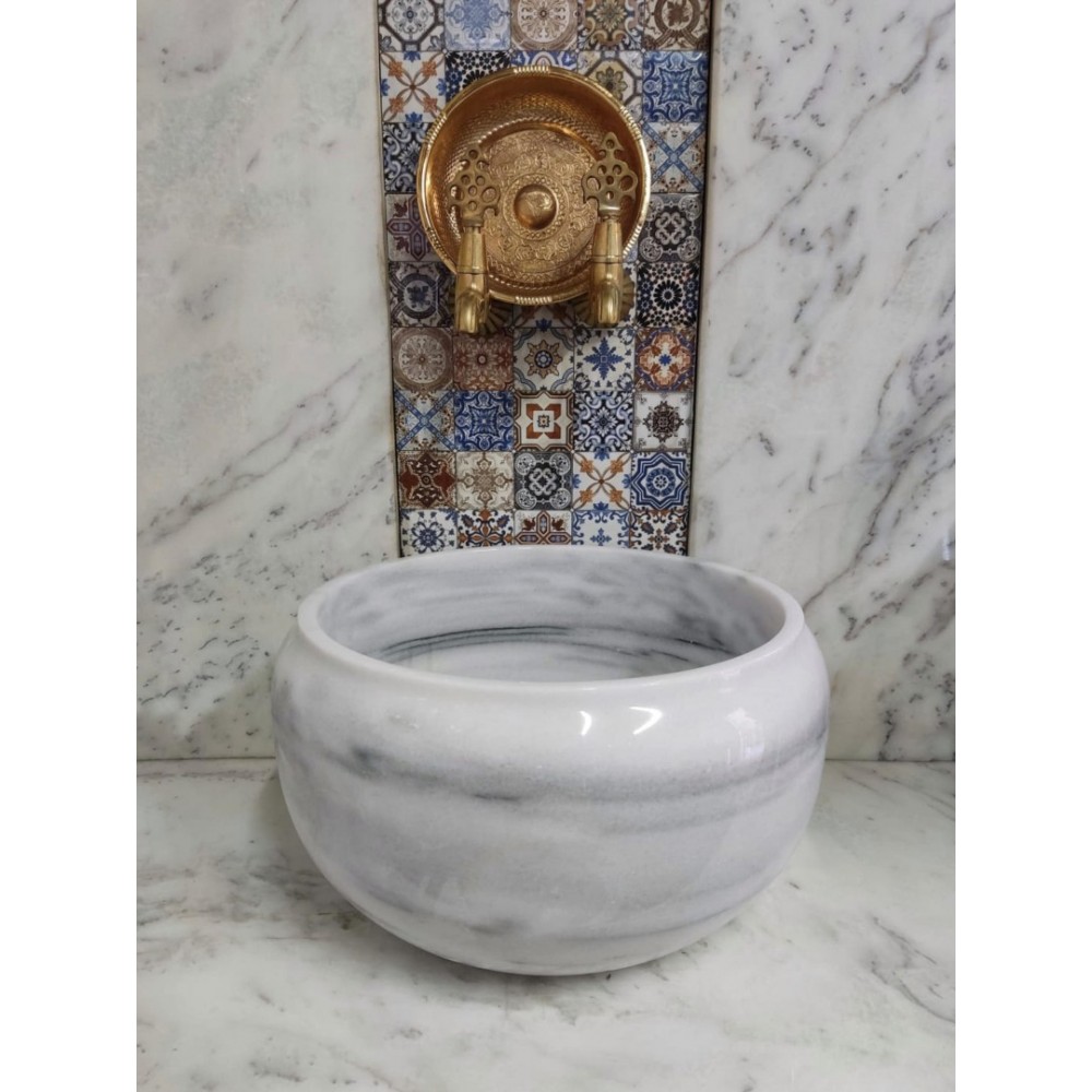 Homojen Modern Düz Mermer Kurna Homojen Modern Düz Mermer Kurna