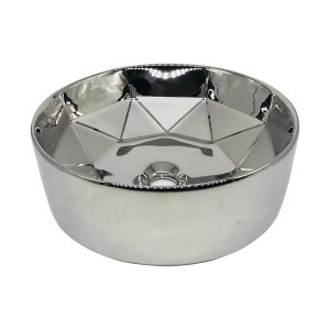 Gümüş Edge Hazneli Seramik Lavabo
