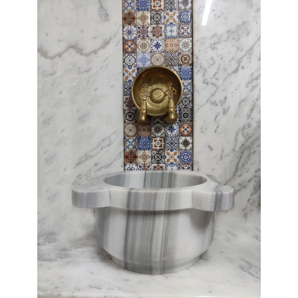 Marmara Düz Mermer Kurna Marmara Düz Mermer Kurna