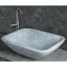 Gri Deep Köşeli Mermer Lavabo Gri Deep Köşeli Mermer Lavabo