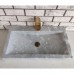 Gri Yay Köşeli Mermer Lavabo Gri Yay Köşeli Mermer Lavabo