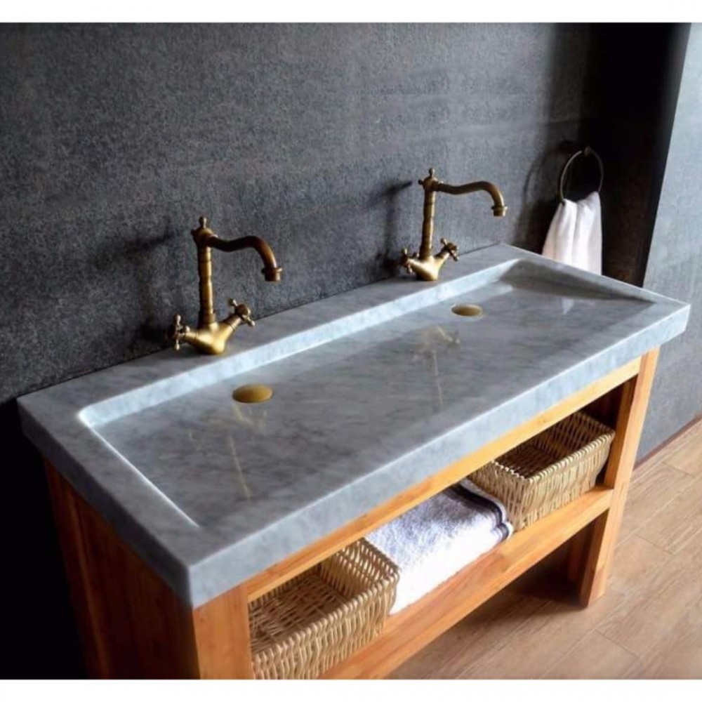 Gri Long Mermer Lavabo Gri Long Mermer Lavabo