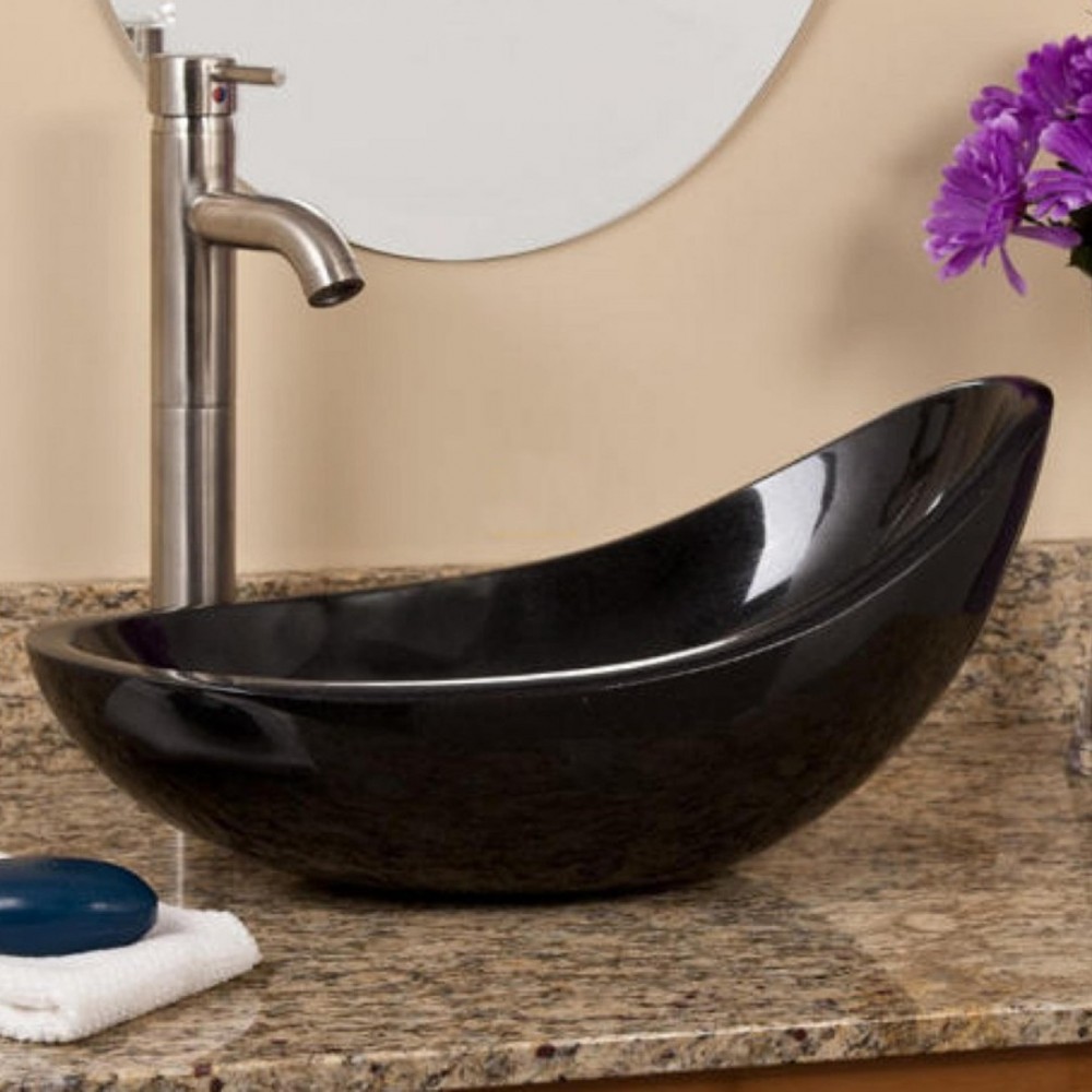 Toros Siyahı Craft Mermer Lavabo Toros Siyahı Craft Mermer Lavabo