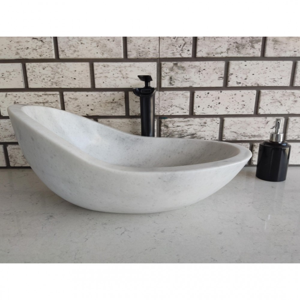 Beyaz Craft Mermer Lavabo Beyaz Craft Mermer Lavabo