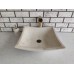 Traverten Kare Deep Yay Mermer Lavabo Traverten Kare Deep Yay Mermer Lavabo