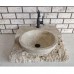 Traverten Masif Mermer Lavabo Traverten Masif Mermer Lavabo