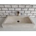 Traverten Yay Köşe Mermer Lavabo