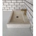 Traverten Yay Köşe Mermer Lavabo