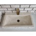 Traverten Yay Patlatma Mermer Lavabo Traverten Yay Patlatma Mermer Lavabo