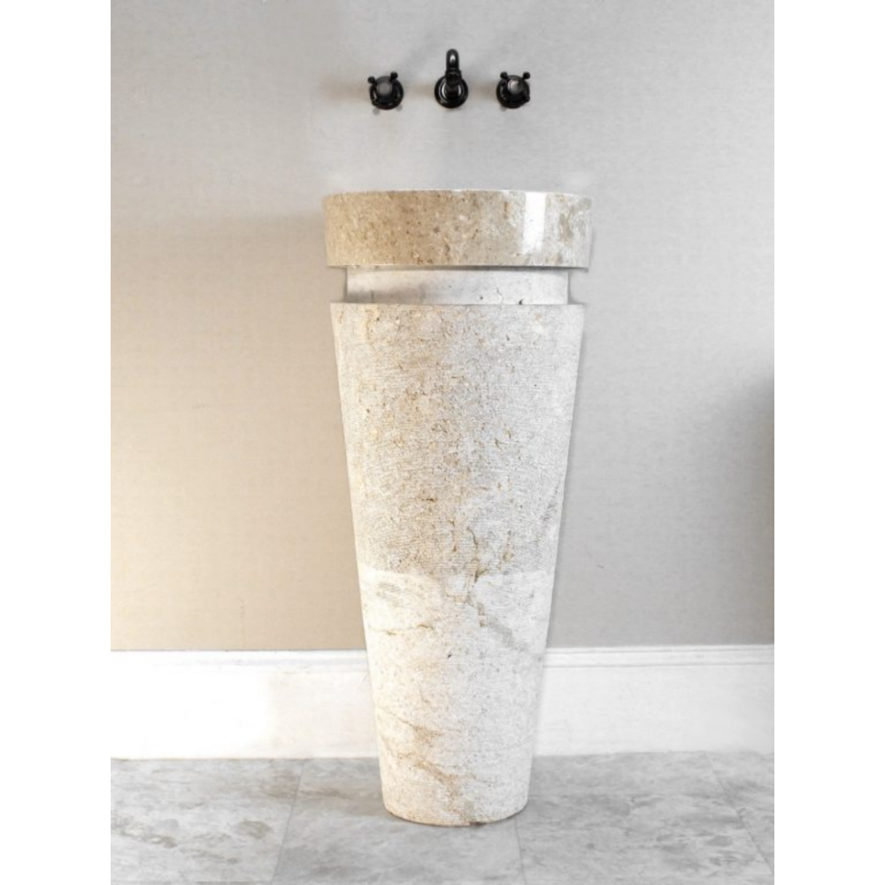 Bej Fuga Dikey Lavabo Bej Fuga Dikey Lavabo