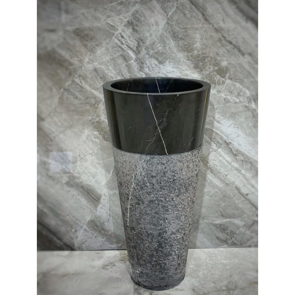 Toros Siyah Külah Dikey Lavabo Toros Siyah Külah Dikey Lavabo