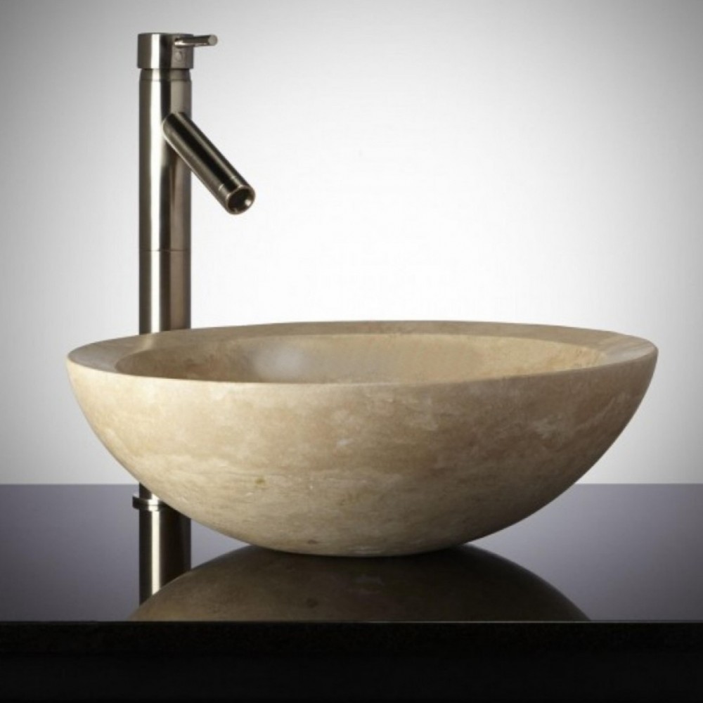 Traverten Flat Mermer Lavabo Traverten Flat Mermer Lavabo