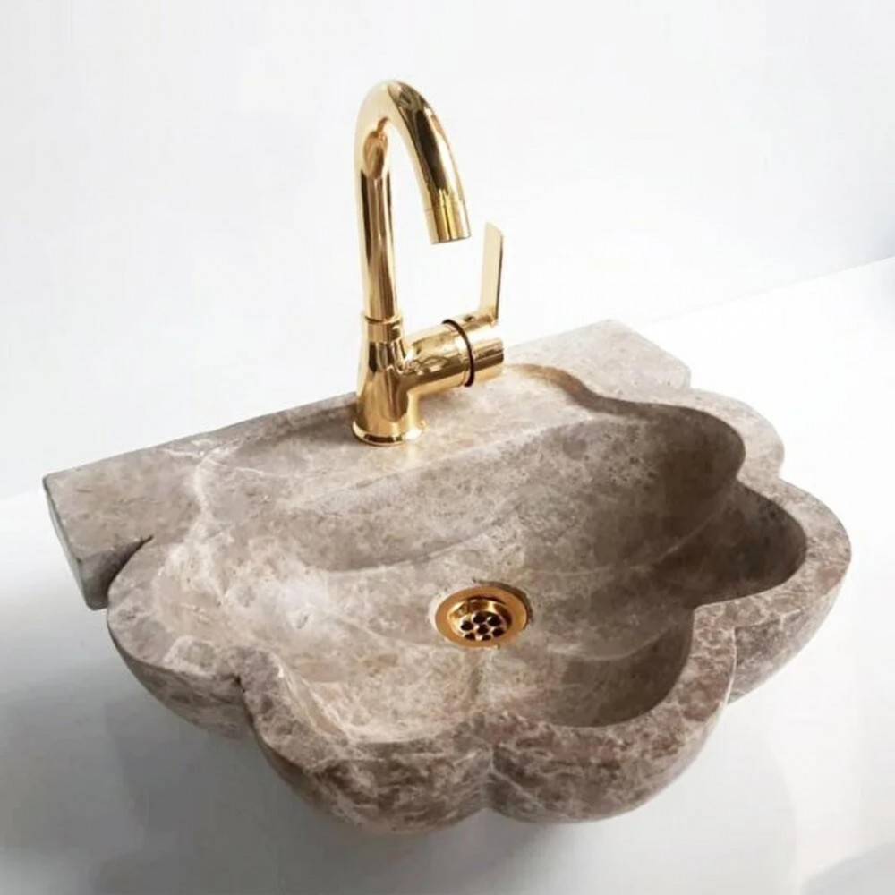 Emparador Papatya Mermer Lavabo Emparador Papatya Mermer Lavabo