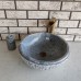 Gri Çanak Patlatma Mermer Lavabo Gri Çanak Patlatma Mermer Lavabo
