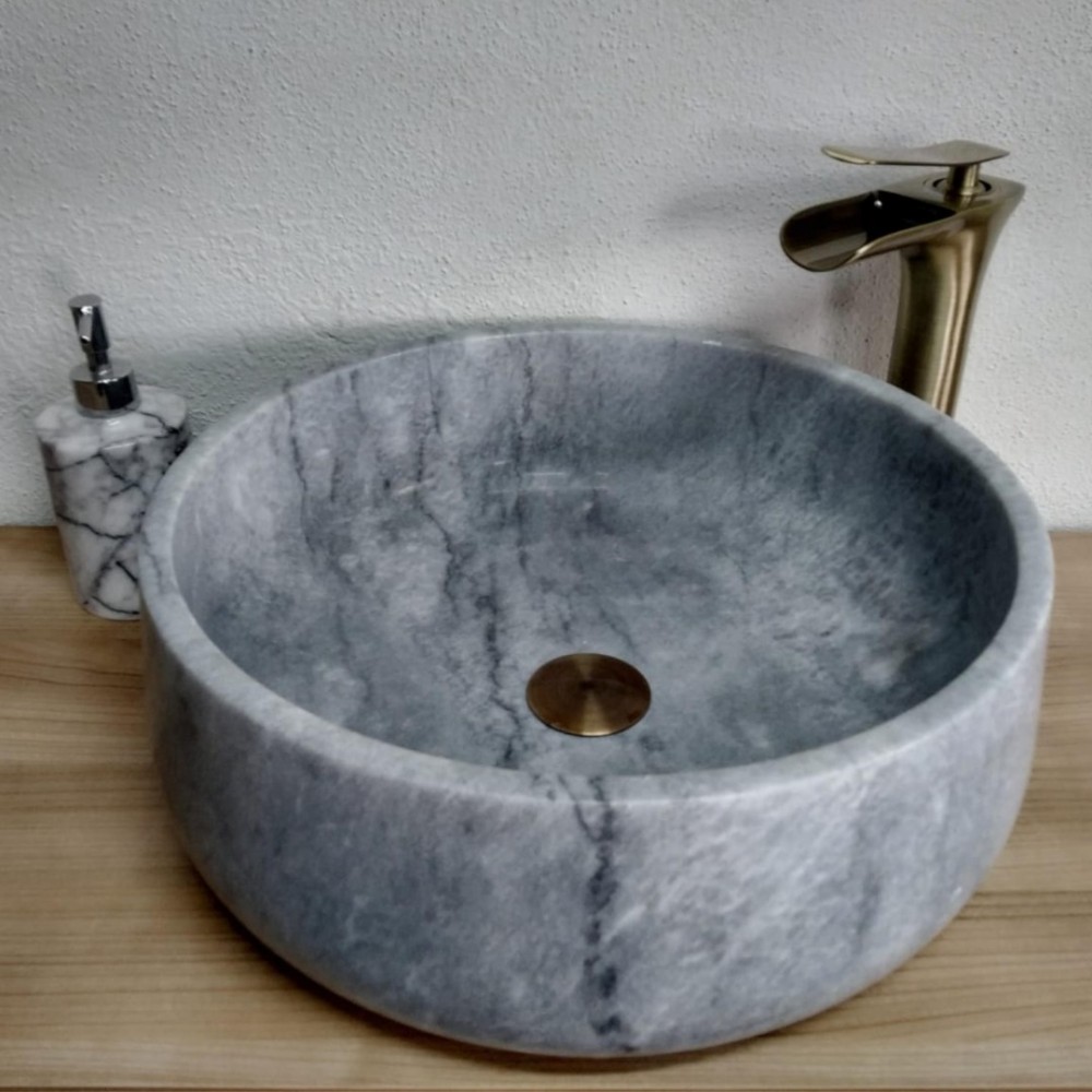 Gri Slim Mermer Lavabo Gri Slim Mermer Lavabo