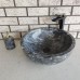 Karaca Siyah Çanak Mermer Lavabo Karaca Siyah Çanak Mermer Lavabo