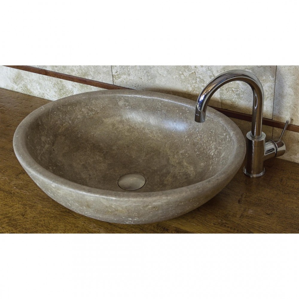Traverten Noche Çanak Mermer Lavabo Traverten Noche Çanak Mermer Lavabo