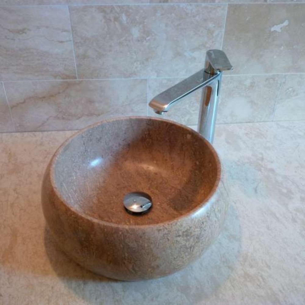 Traverten Noche Teker Mermer Lavabo Traverten Noche Teker Mermer Lavabo