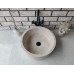 Bej Silindir Mermer Lavabo Bej Silindir Mermer Lavabo