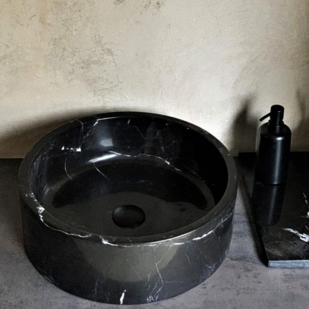 Toros Silindir Mermer Lavabo Toros Silindir Mermer Lavabo