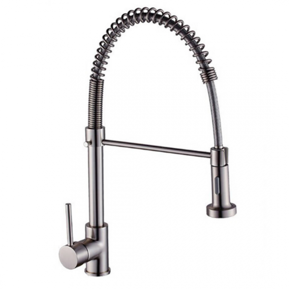 Krom Spiralli Premium Eviye Bataryası Krom Spiralli Premium Eviye Bataryası