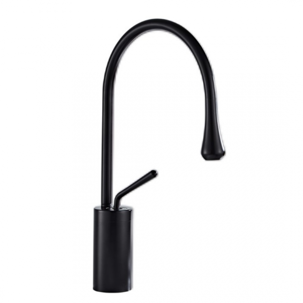 Siyah Minimal Mid Lavabo Bataryası Siyah Minimal Mid Lavabo Bataryası