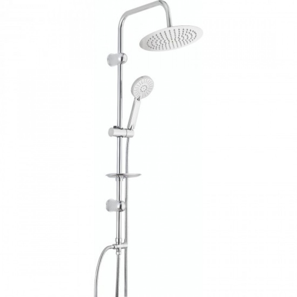 Krom Yuvarlak Duş Seti