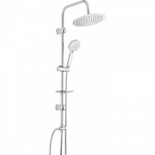 Krom Yuvarlak Duş Seti