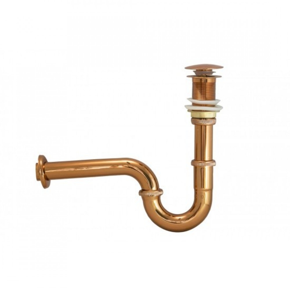 Bakır Es Li Lavabo Sifonu Bakır Es Li Lavabo Sifonu