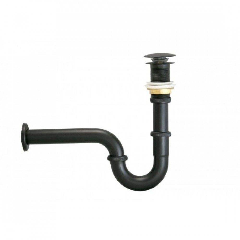 Siyah Es Li Lavabo Sifonu