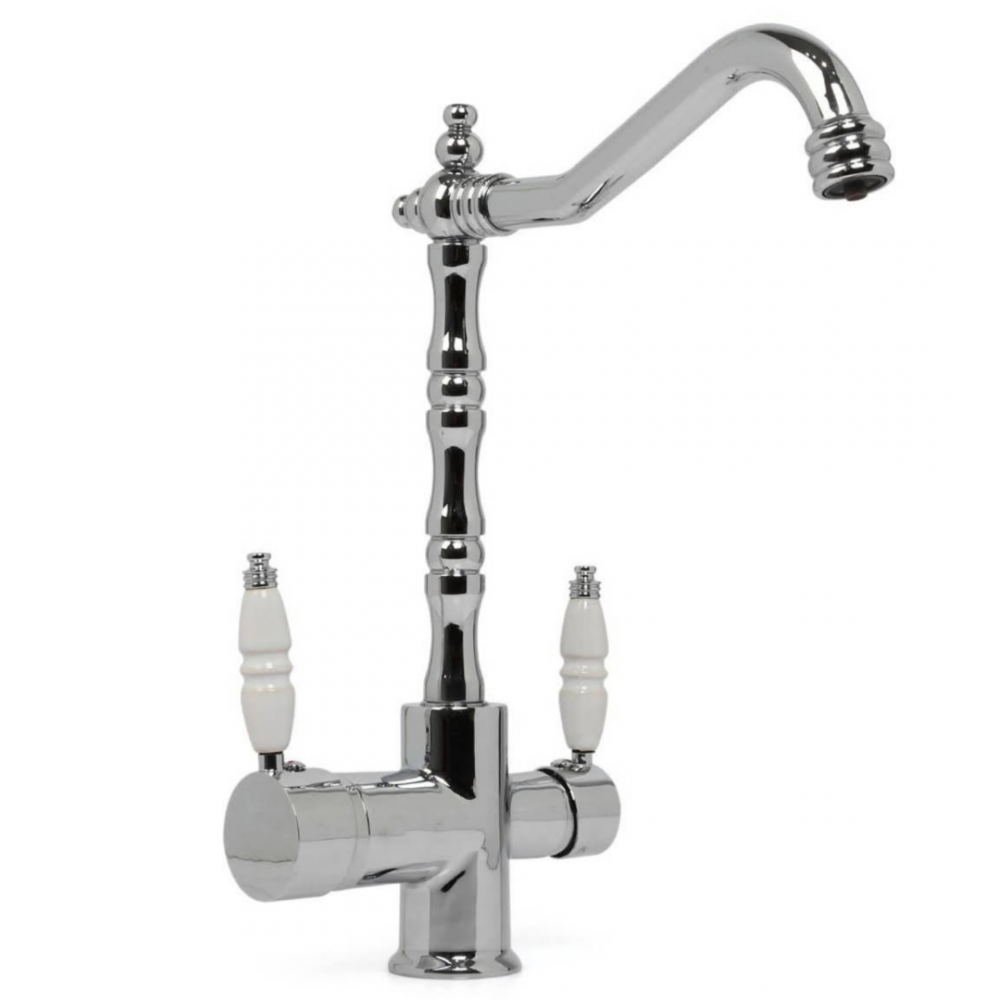 Krom Rustik Arıtmalı Eviye Bataryası Krom Rustik Arıtmalı Eviye Bataryası