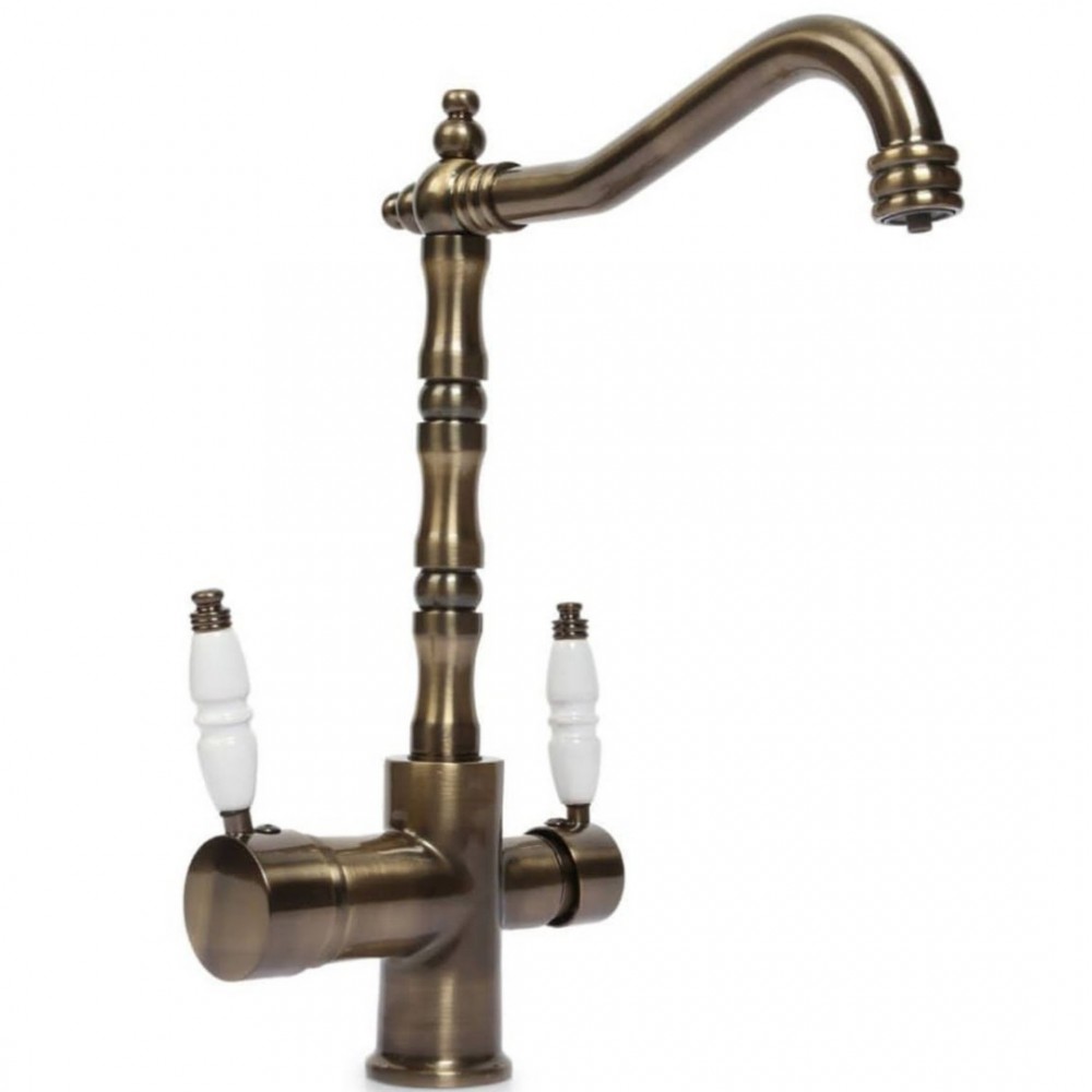 Antik Rustik Arıtmalı Eviye Bataryası Antik Rustik Arıtmalı Eviye Bataryası