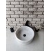 Beyaz Silindir Mermer Lavabo Beyaz Silindir Mermer Lavabo