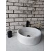 Beyaz Silindir Mermer Lavabo