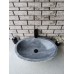 Gri Patlatma Elips Mermer Lavabo Gri Patlatma Elips Mermer Lavabo