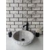 Silver Çanak Patlatma Mermer Lavabo