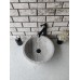 Silver Çanak Patlatma Mermer Lavabo