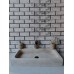 Traverten Köşeli Dik Mermer Lavabo Traverten Köşeli Dik Mermer Lavabo
