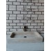 Traverten Köşeli Dik Mermer Lavabo