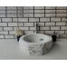 Beyaz Altıgen Mermer Lavabo