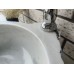 Beyaz Altıgen Mermer Lavabo Beyaz Altıgen Mermer Lavabo