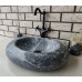 Karaca Siyahı Fat Mermer Lavabo Karaca Siyahı Fat Mermer Lavabo