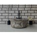 Silver Thin Mermer Lavabo