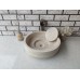 Traverten Kapaklı Mermer Lavabo Traverten Kapaklı Mermer Lavabo
