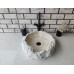 Traverten İnborn Patlatma Mermer Lavabo