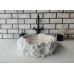 Traverten İnborn Patlatma Mermer Lavabo