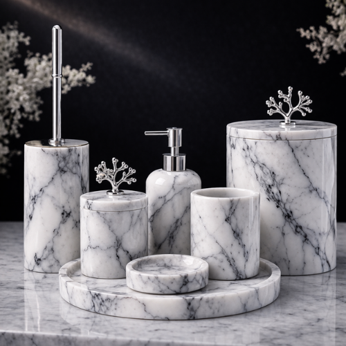 Leylak 7'Li Banyo Seti